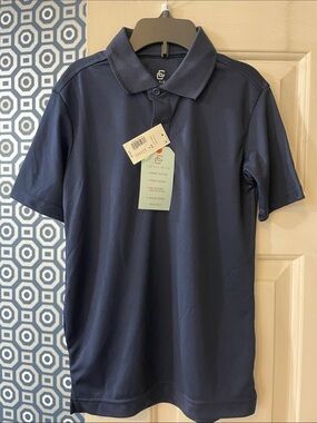 Classic Navy Boys Polo Shirt